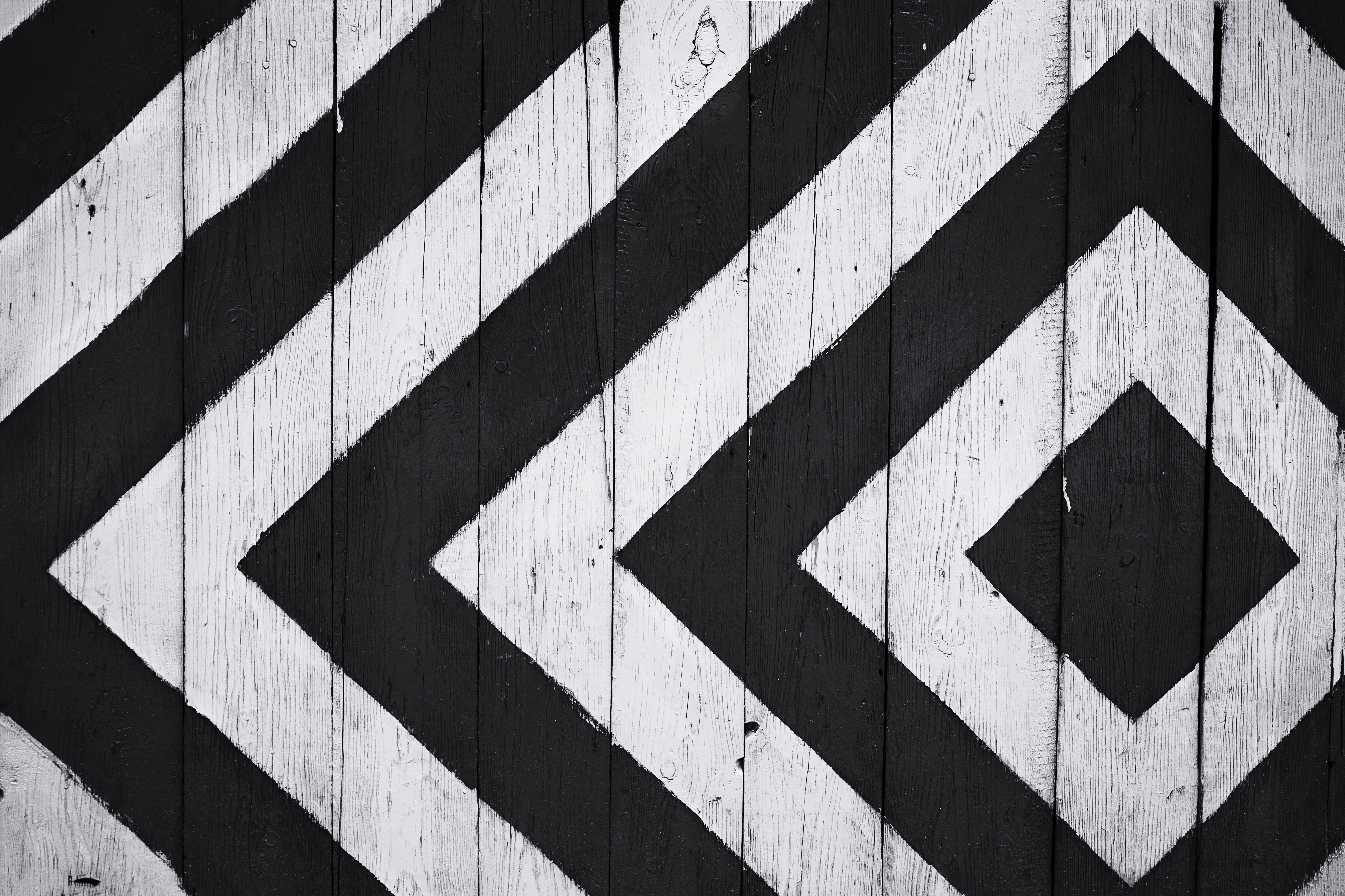 patterned wooden fence abstract